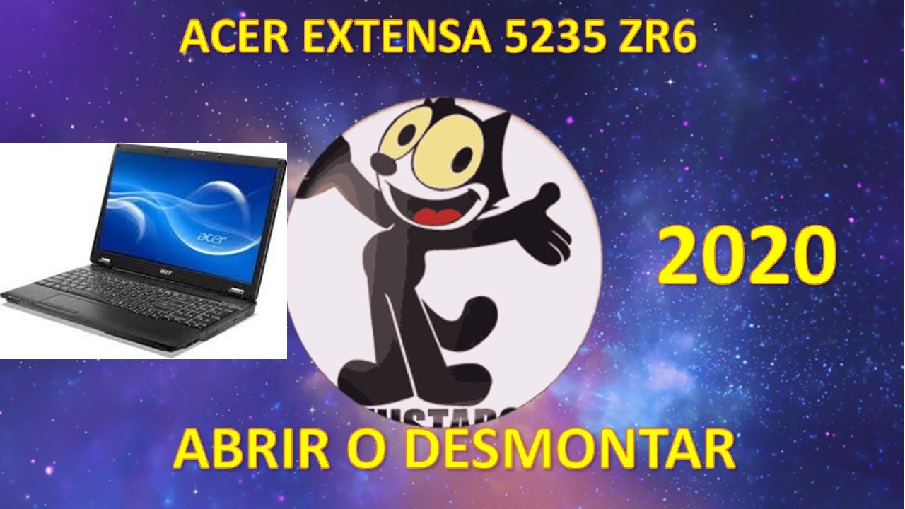 ACER EXTENSA 5235 ZR6 ABRIR O DESMONTAR