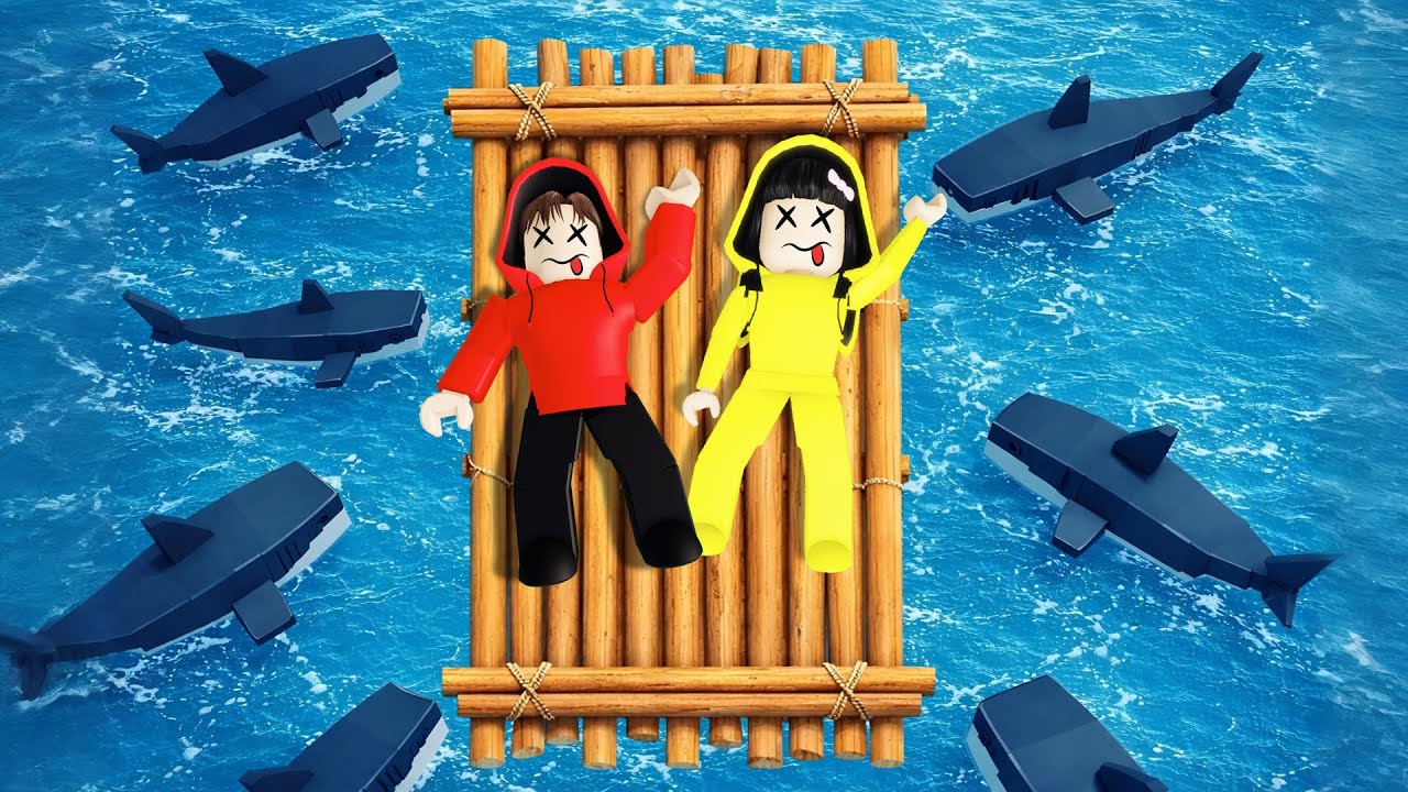 Yuta, Mio Dan Baby Celine Harus Bertahan Dilautan Bareng Popo Dan Mimi || ROBLOX