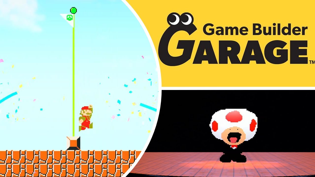 Game Builder Garage: Super Mario Bros, Kirby, Snake and more!