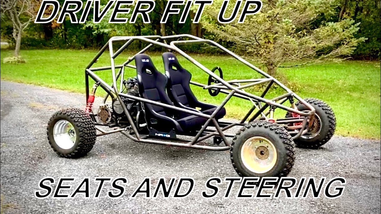 Two Seat Crosskart: Driver Fit Up