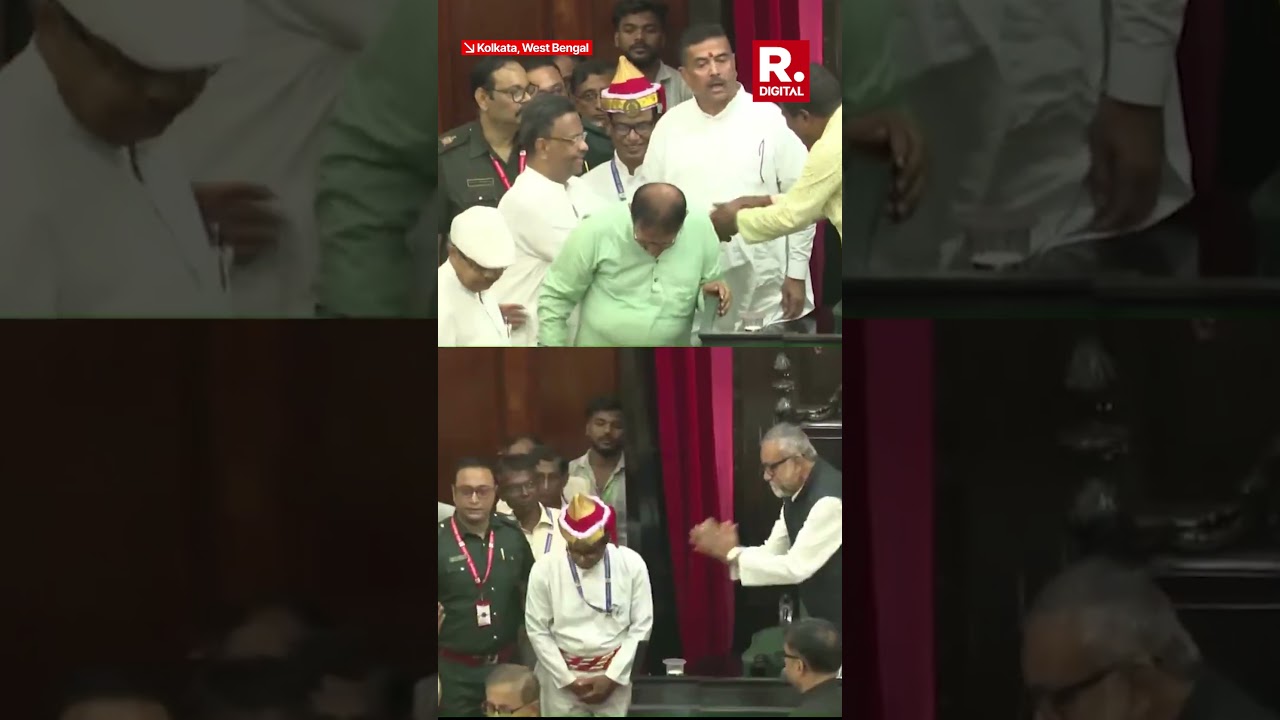Suvendu Adhikari Escorts Rathindra Bose to Speaker&rsquo;s Chair