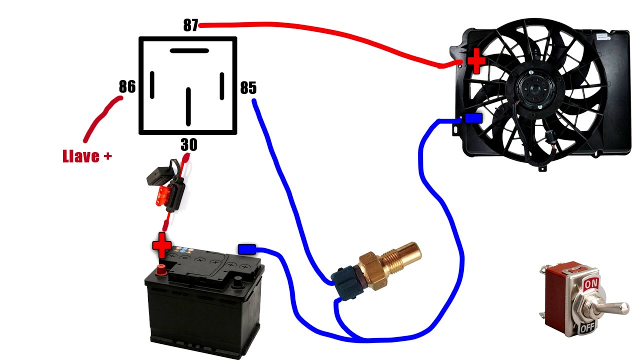 Como INSTALAR electroventilador🚗 | CONEXION MAPA | GUIA de COMO CONECTAR un electro