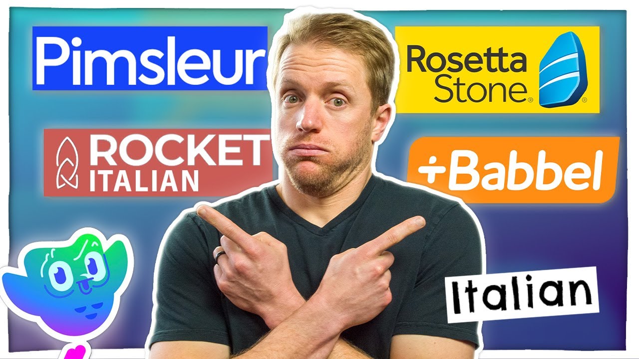 Лучший способ выучить итальянский: Babbel против Rosetta Stone против Duolingo против Pimsleur пр...