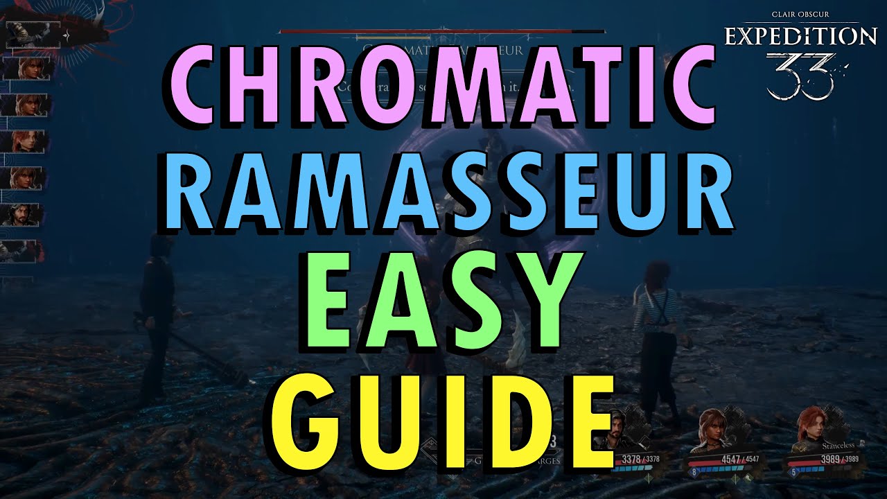 Clair Obscur: Expedition 33 &ndash; Chromatic Ramasseur Boss Guide (+ Commentary) | Easy Method