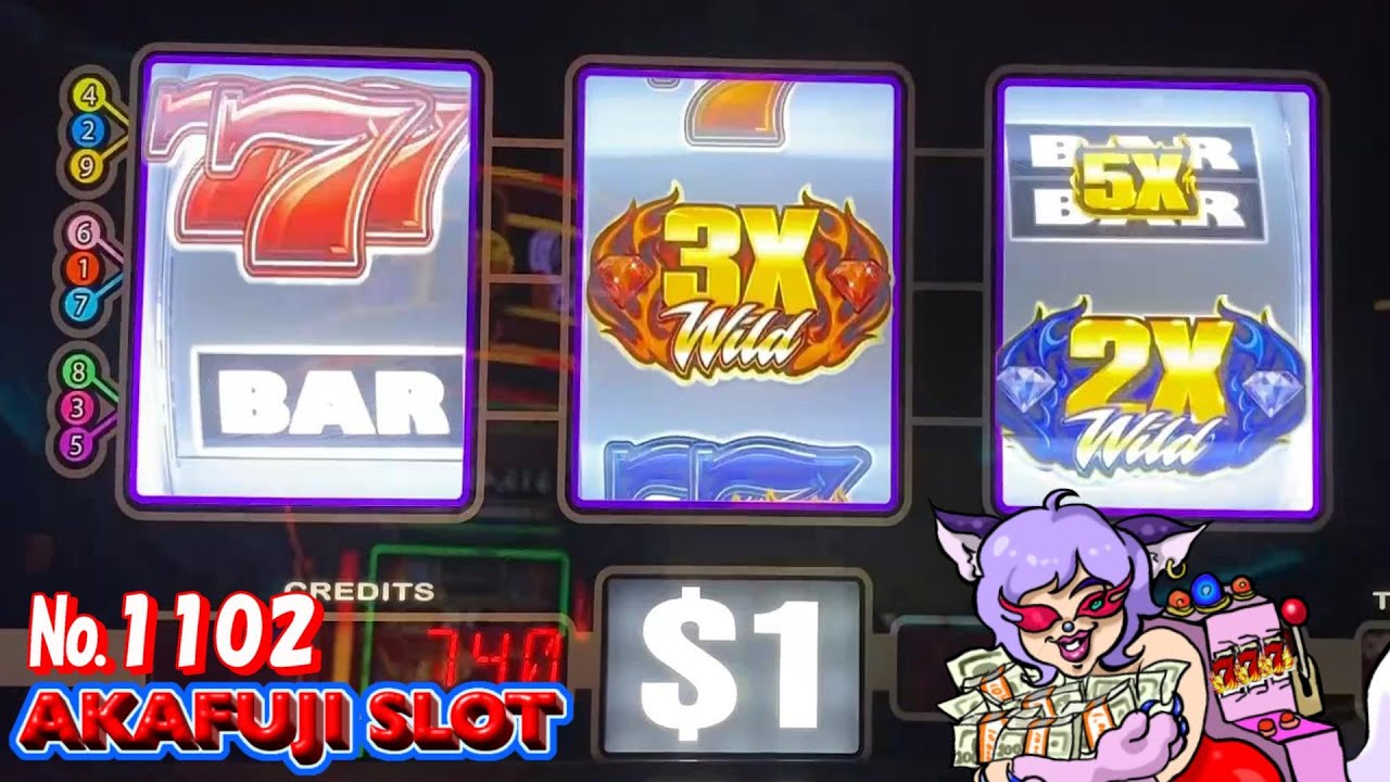 Triple Double GEMS Slot Machine 9 Lines Max Bet 👑🎉@YAAMAVA' Resort & Casino at San Manuel 赤富士スロット