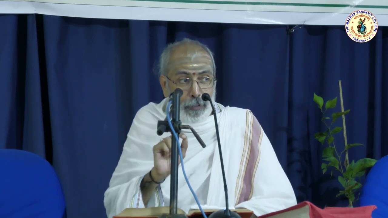 Upanyasam on Srikanthabhäsye - Sastrayonitvāt - Adikaranam | Dr. Mani Dravid | 22 10 2024