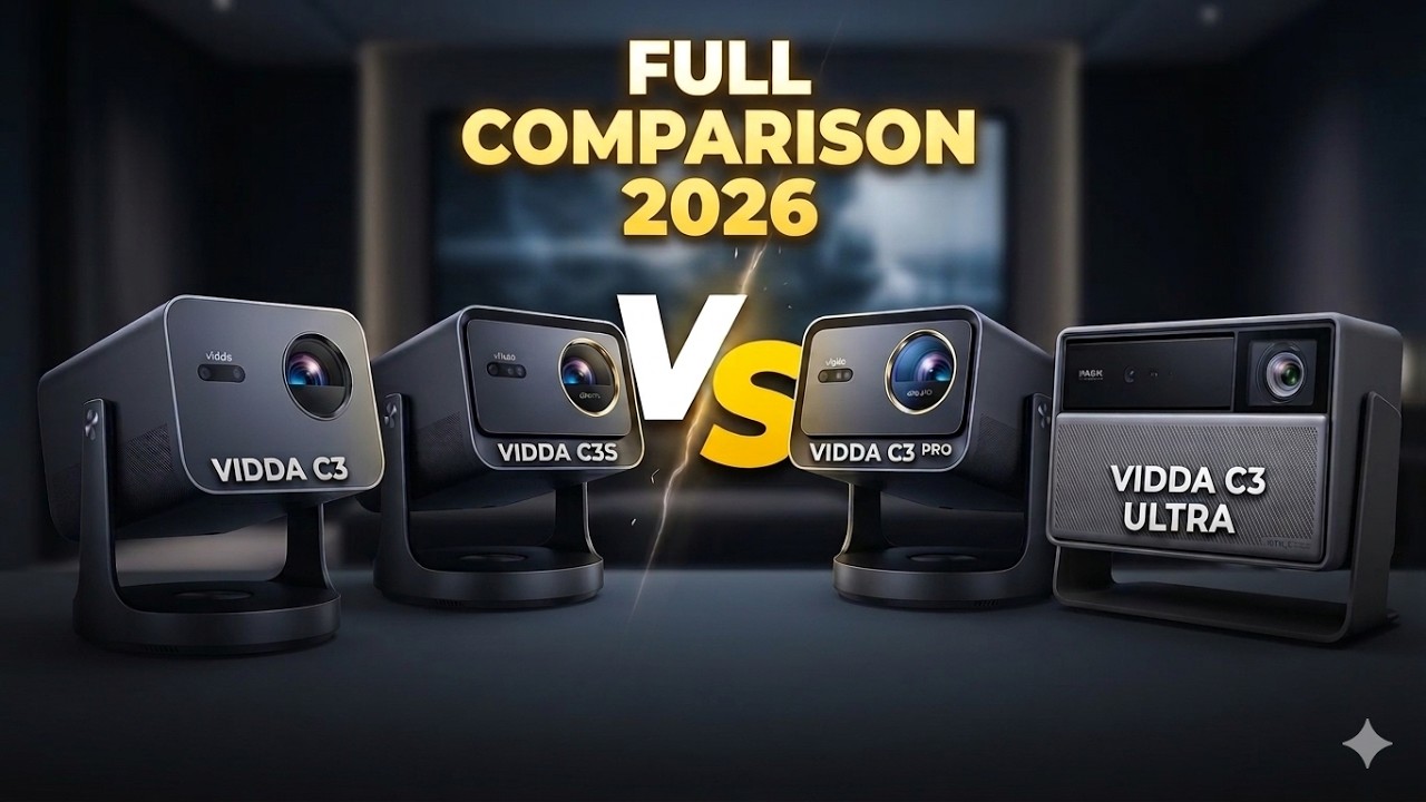 Vidda C3 vs C3S vs C3 Pro vs C3 Ultra: Full Comparison 2025