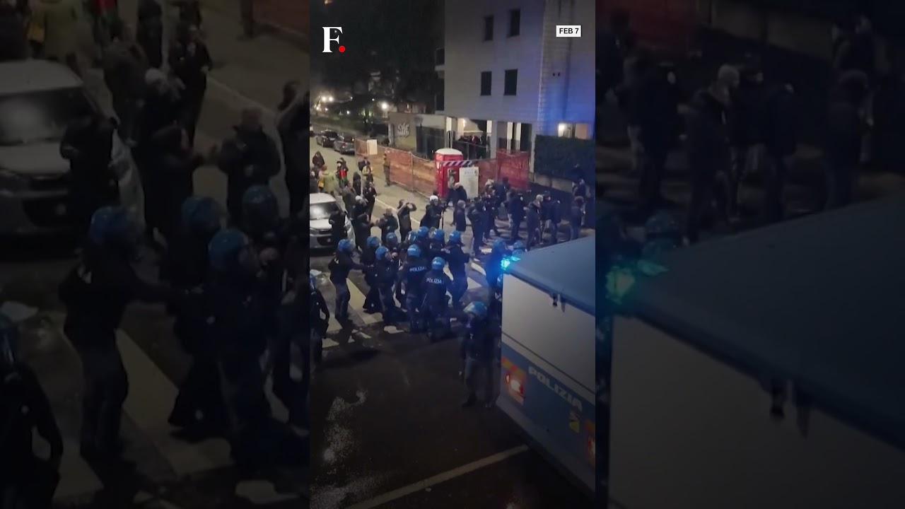 Italy: Anti-Olympic Protests Turn Violent In Milan | Subscribe To Firstpost | N18G