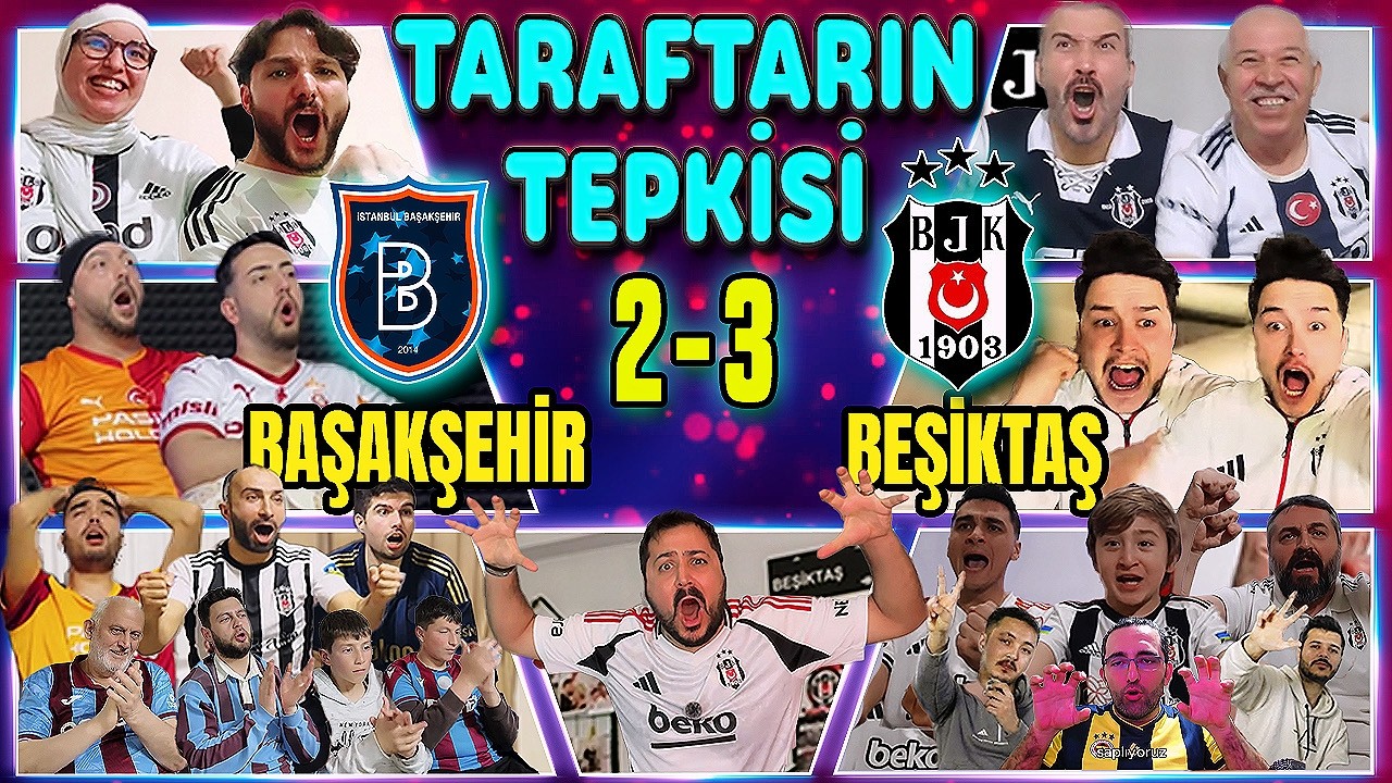 90+6’DA İNANILMAZ GERİ DÖNÜŞ 😱🦅 TARAFTARLAR ÇILDIRDI 🔥 BAŞAKŞEHİR 2-3 BEŞİKTAŞ | TARAFTARIN TEPKİSİ