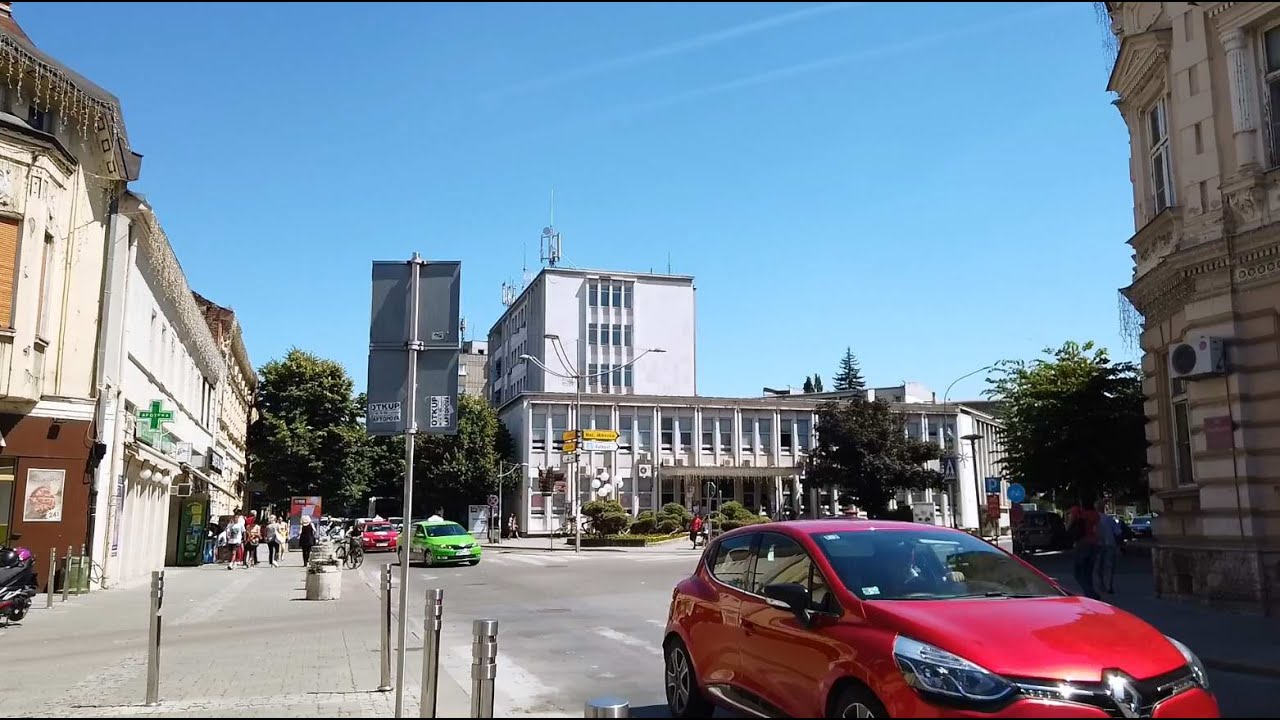 Sremska Mitrovica by bike - Do Lidla pa kejom pored Save nazad