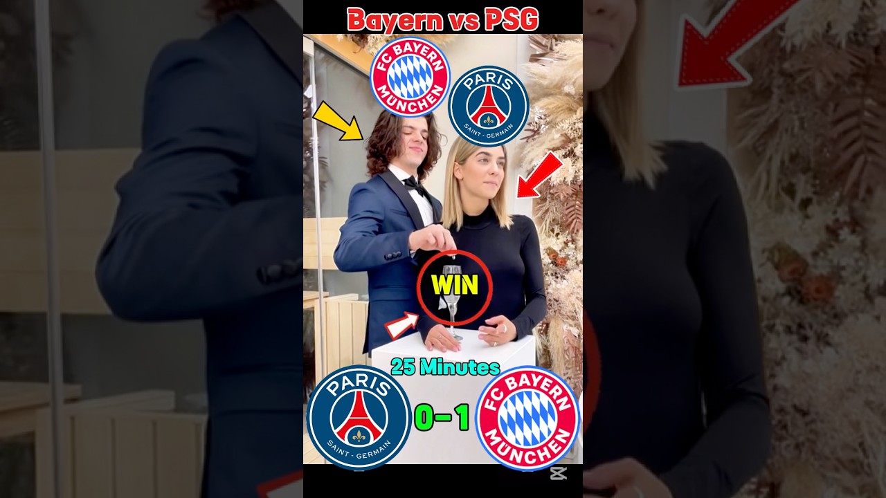 Bayern vs PSG #bayernmunich #psg #bayern #parissaintgermain #championsleague #ucl #trending #viral