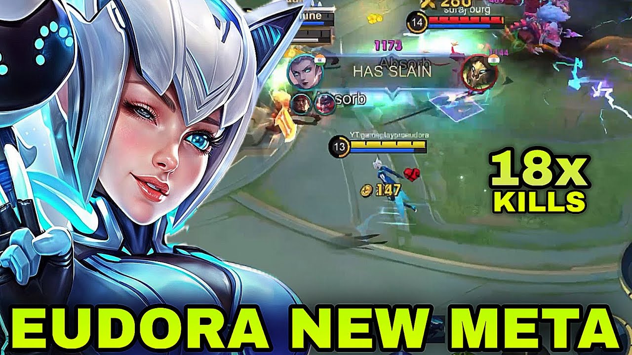EUDORA BEST BUILD 2025! TOP 1 GLOBAL EUDORA ~ MLBB