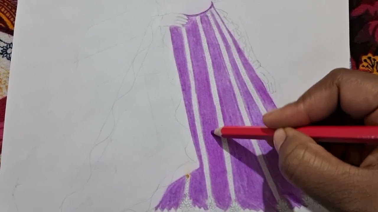 Lehenga Dreams Edit ✨️ Anjali Bhardwaj Arts 🎨 💖💖