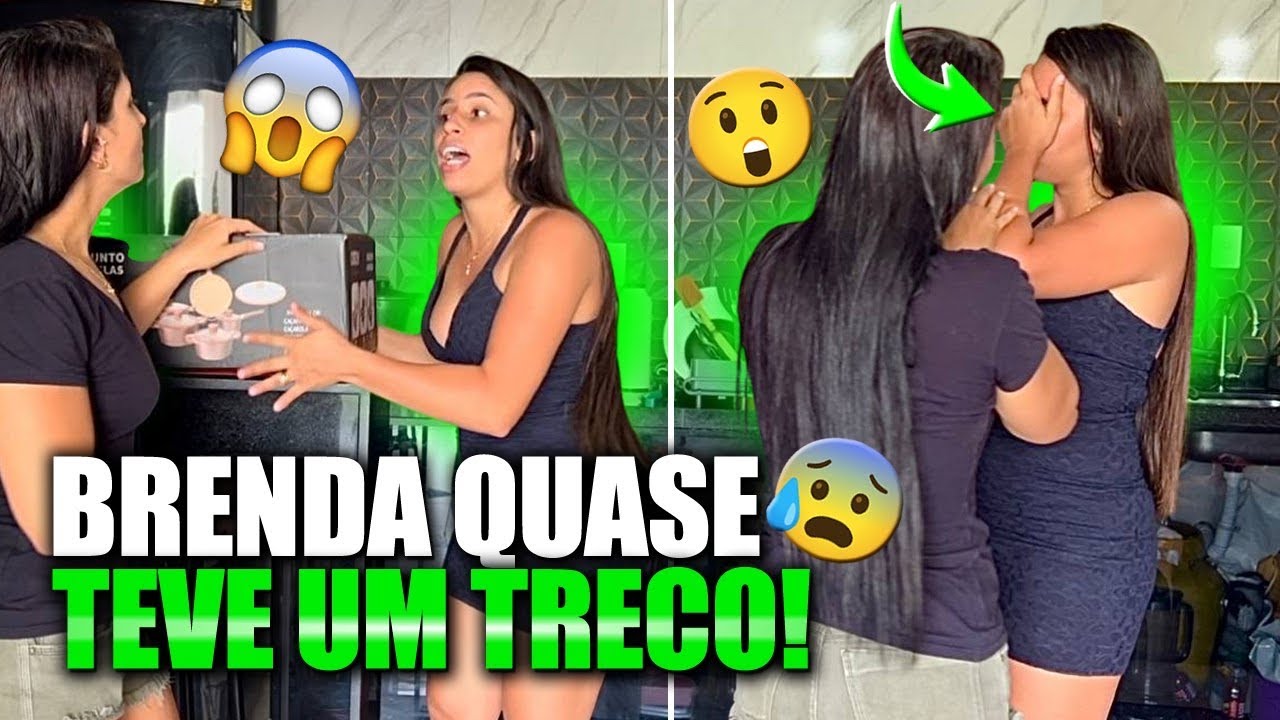 COMPREI PANELAS DE LUXO NO CARTÃO DE BRENDA. 