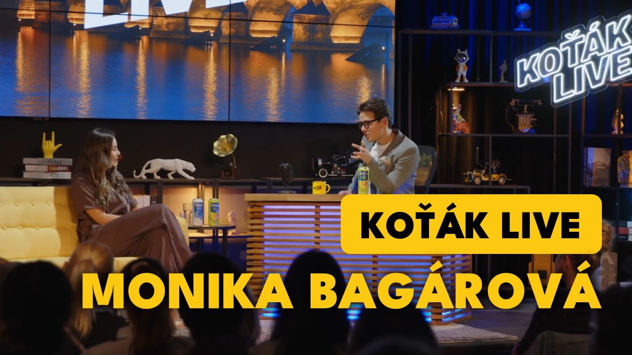 [KOŤÁK LIVE] Monika Bagárová - zpěvačka