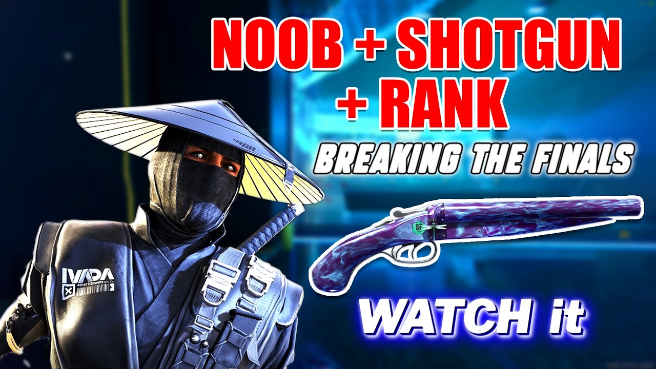 NOOB + SHOTGUN + RANK MATCH 😂 BREAKING THE FINALS (THE FINALS)