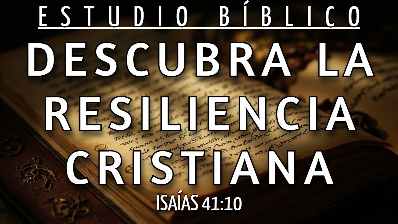 EL PROYECTO BÍBLICO PARA CONSTRUIR UNA RESILIENCIA INDESTRUCTIBLE - ISAÍAS 41:10
