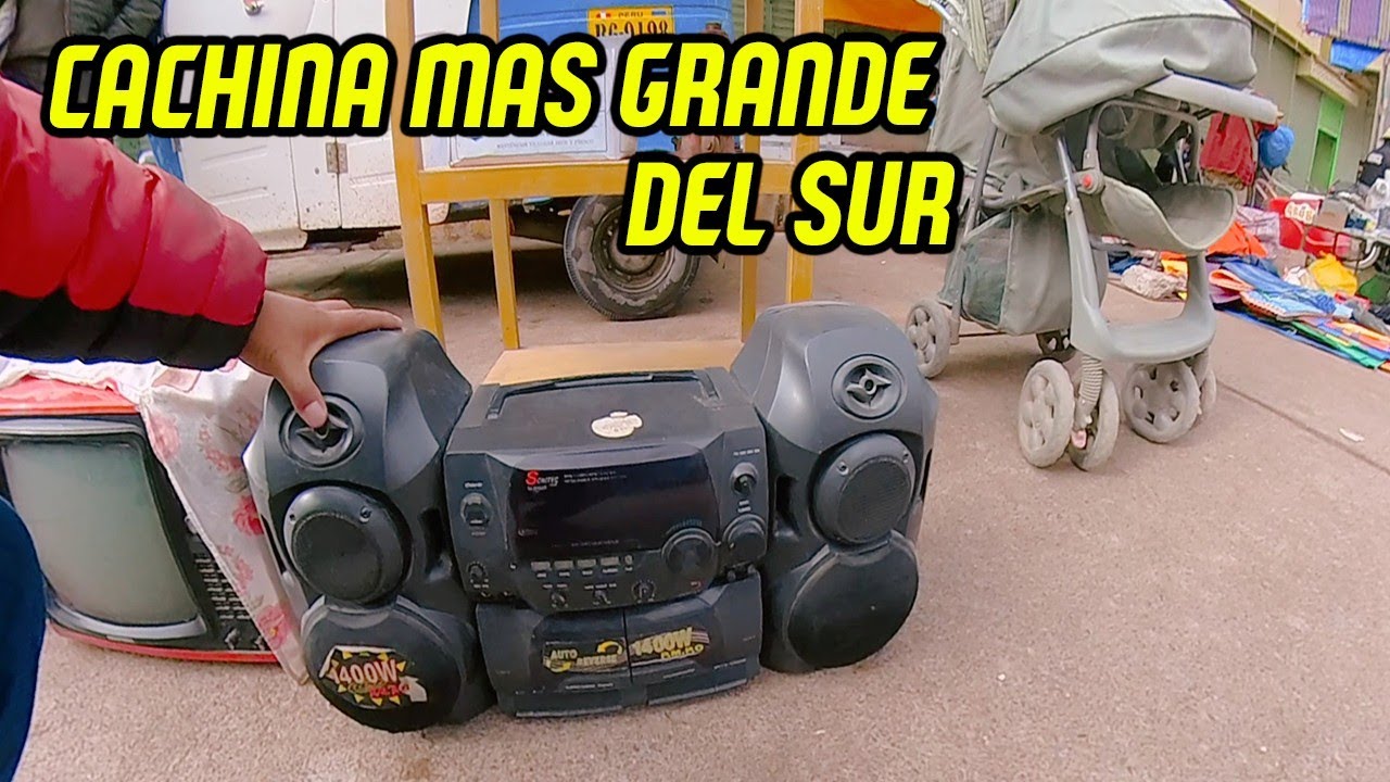 COSAS USADAS FERIA CACHINA MAS GRANDE DEL SUR de PERU Juliaca 2022