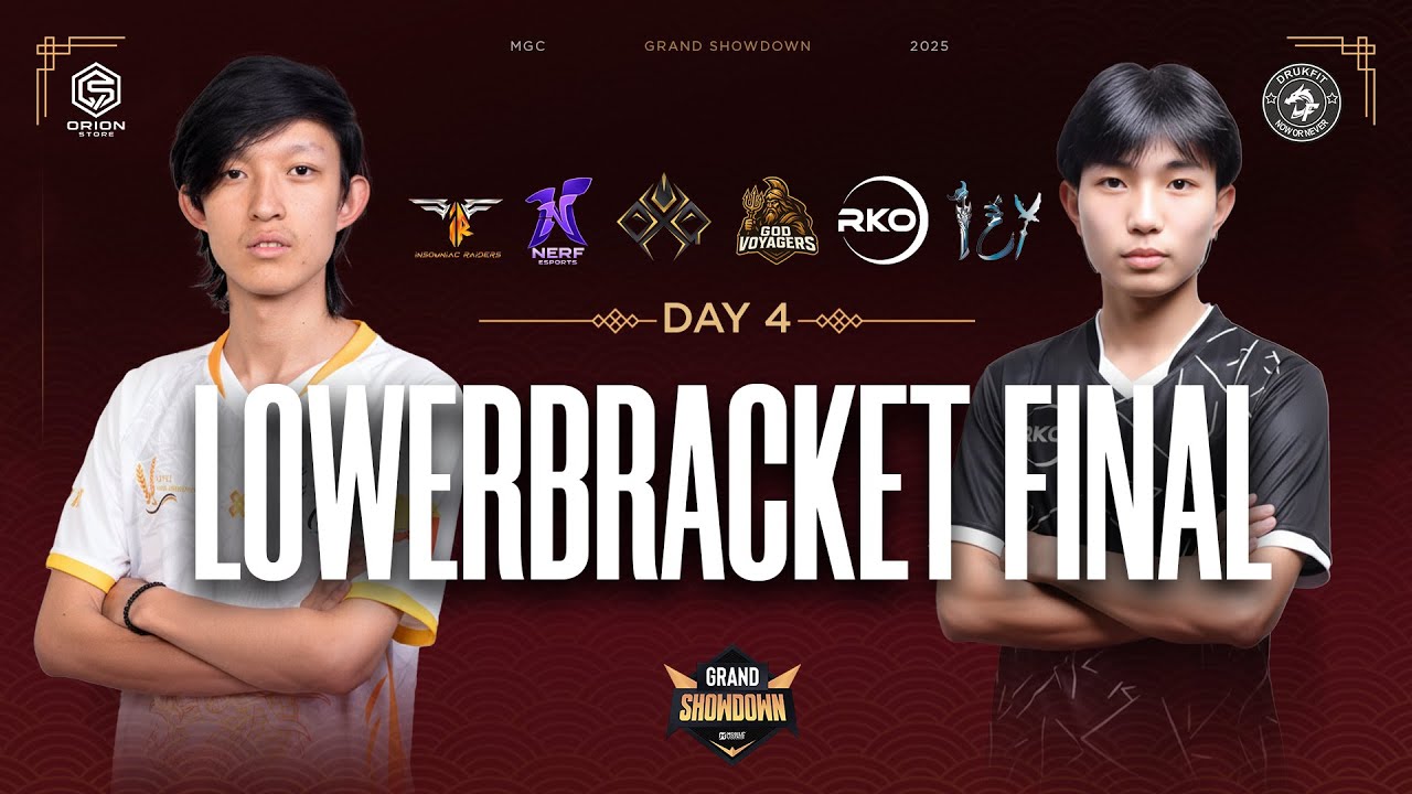 MGC GRAND SHOWDOWN 2025 | LOWER BRACKET FINALS DAY 4