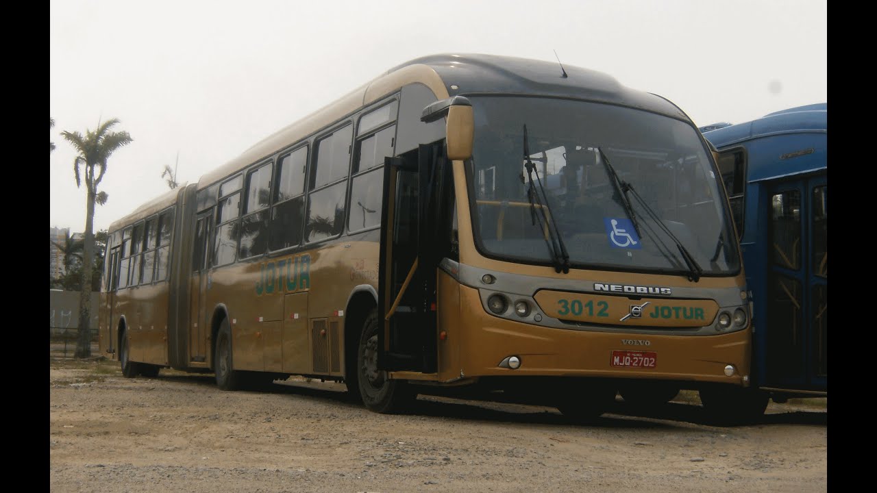 Apresentação Neobus Mega BRT 2011 com chassi Volvo B12M