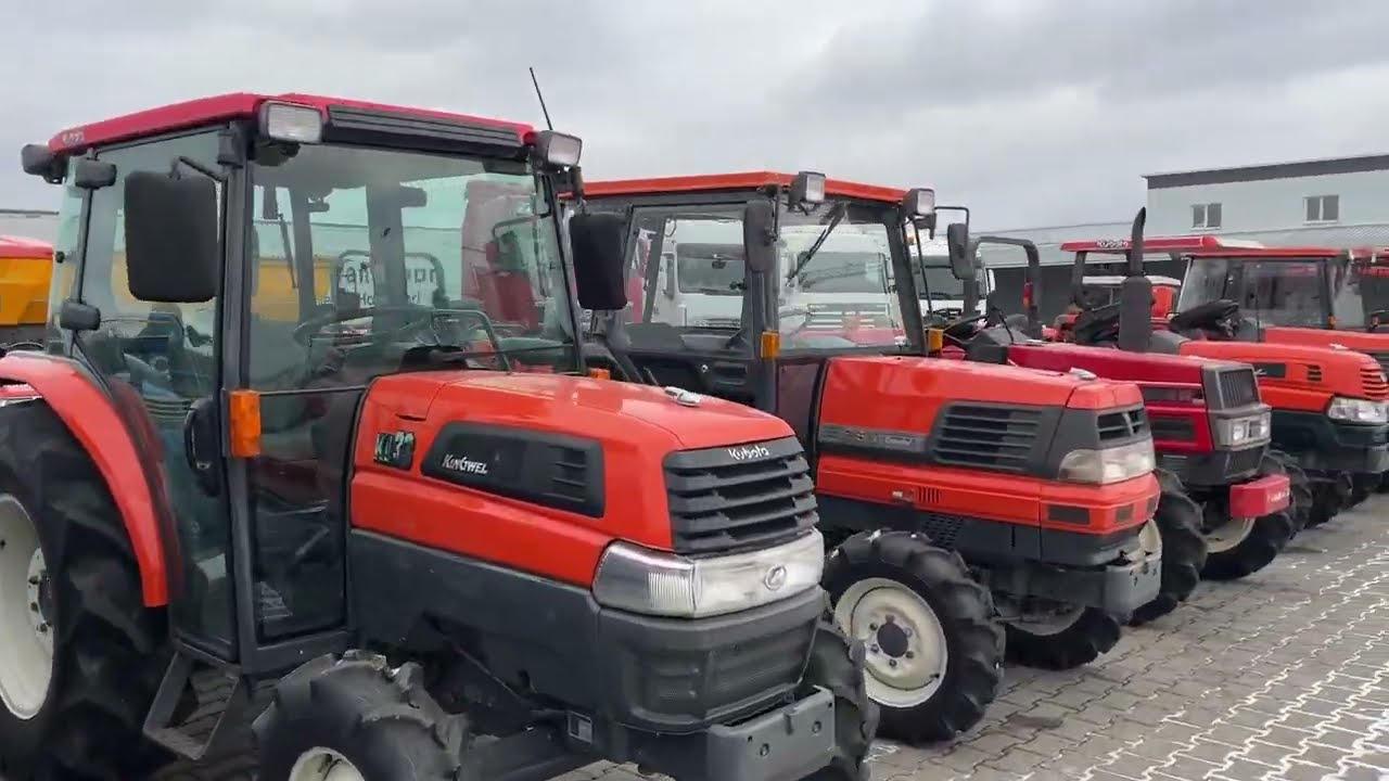 Міні-трактор Kubota GT8 (Hinomoto NZ260): Огляд на японський міні трактор від Totus Traktor