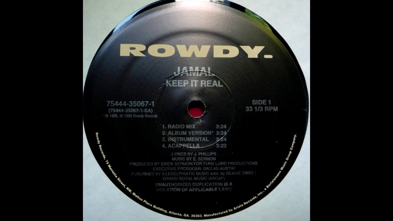 Jamal - Keep It Real (8cee Remix)