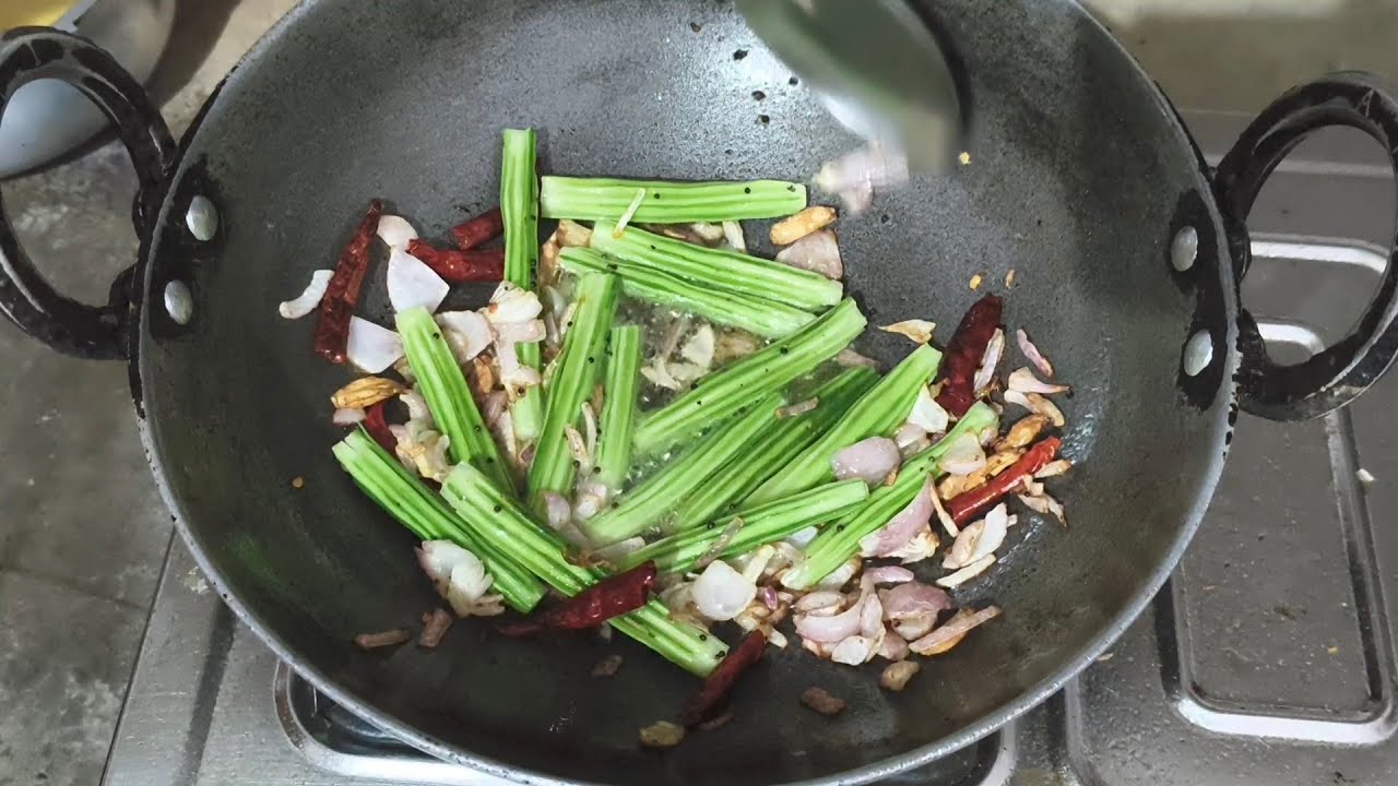 Village cooking coral and peagon pea 