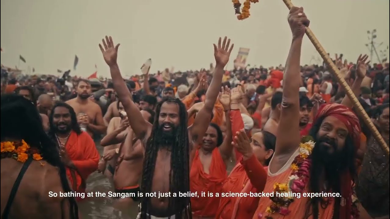 Magh Kumbh 2026 Prayagraj: Sacred Bath at Triveni Sangam #prayagraj #prayagraj #kumbh #kumbhmela