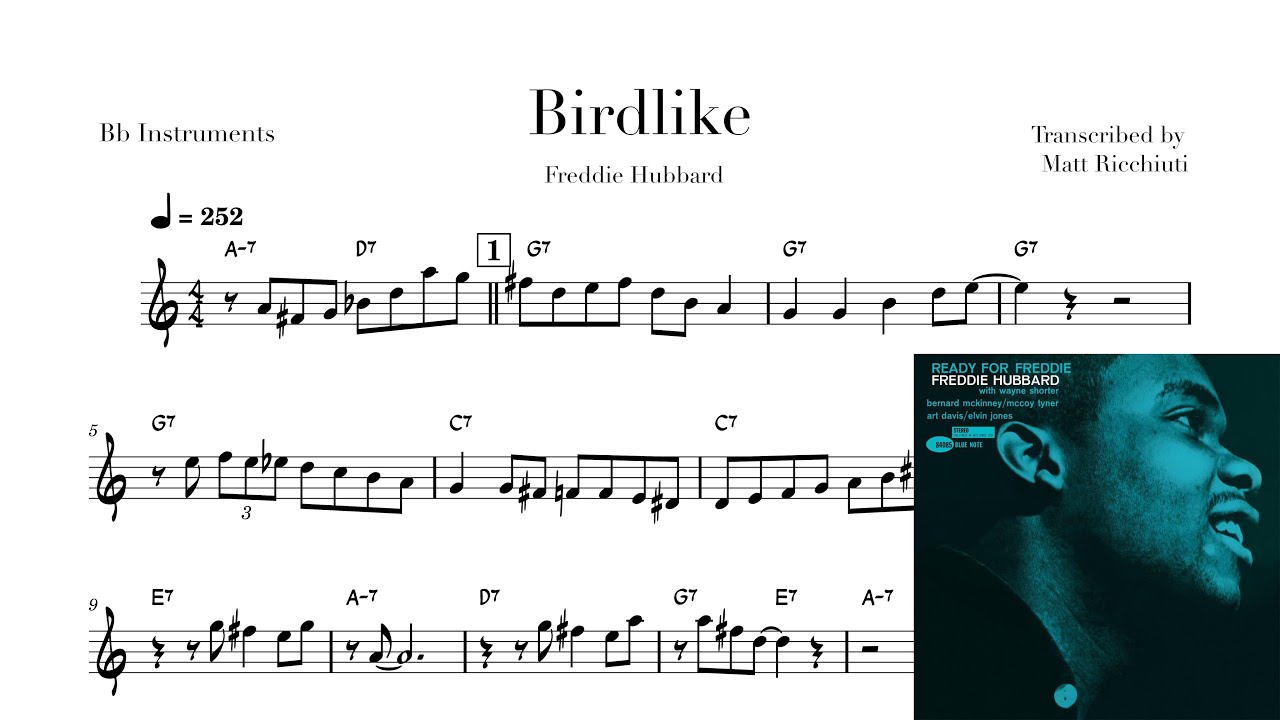 Freddie Hubbard Solo Transcription | 