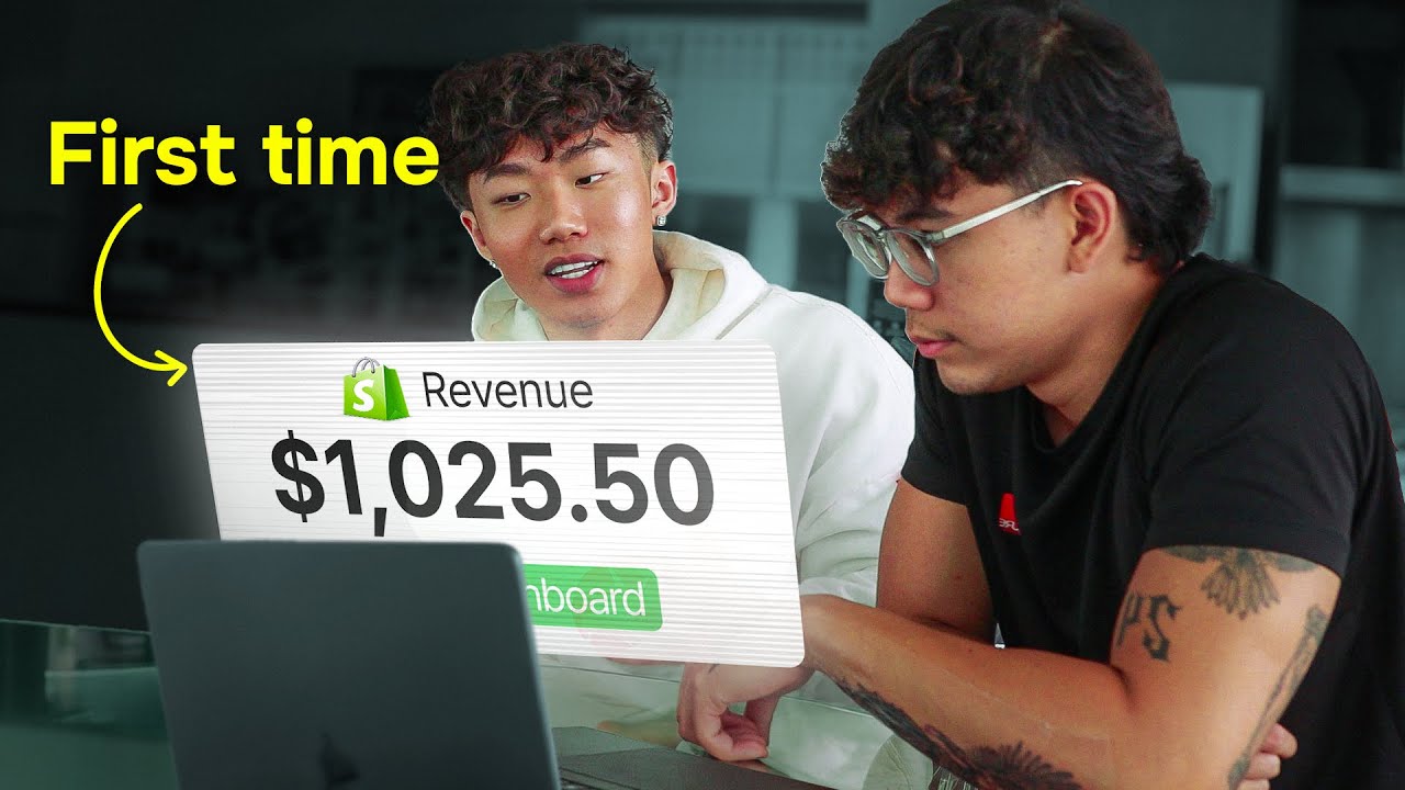 Teaching My Friend How To Start Dropshipping