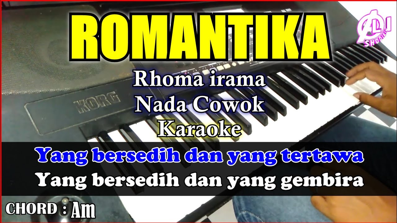 ROMANTIKA Karaoke Rhoma Irama | Cover Korg Pa300 Nada Cowok