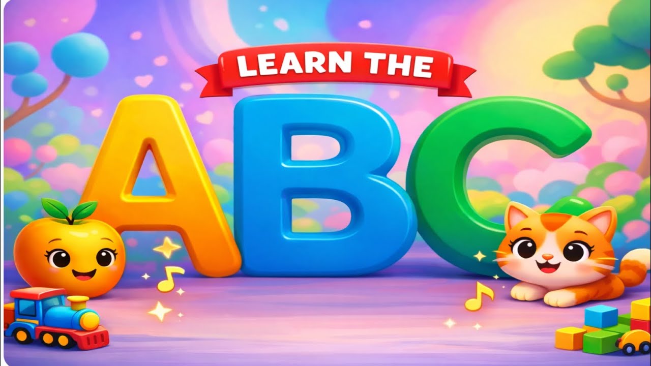 ABC Song for Kids | Learn ABC Alphabet Letters | Preschool & Toddler Learning Video