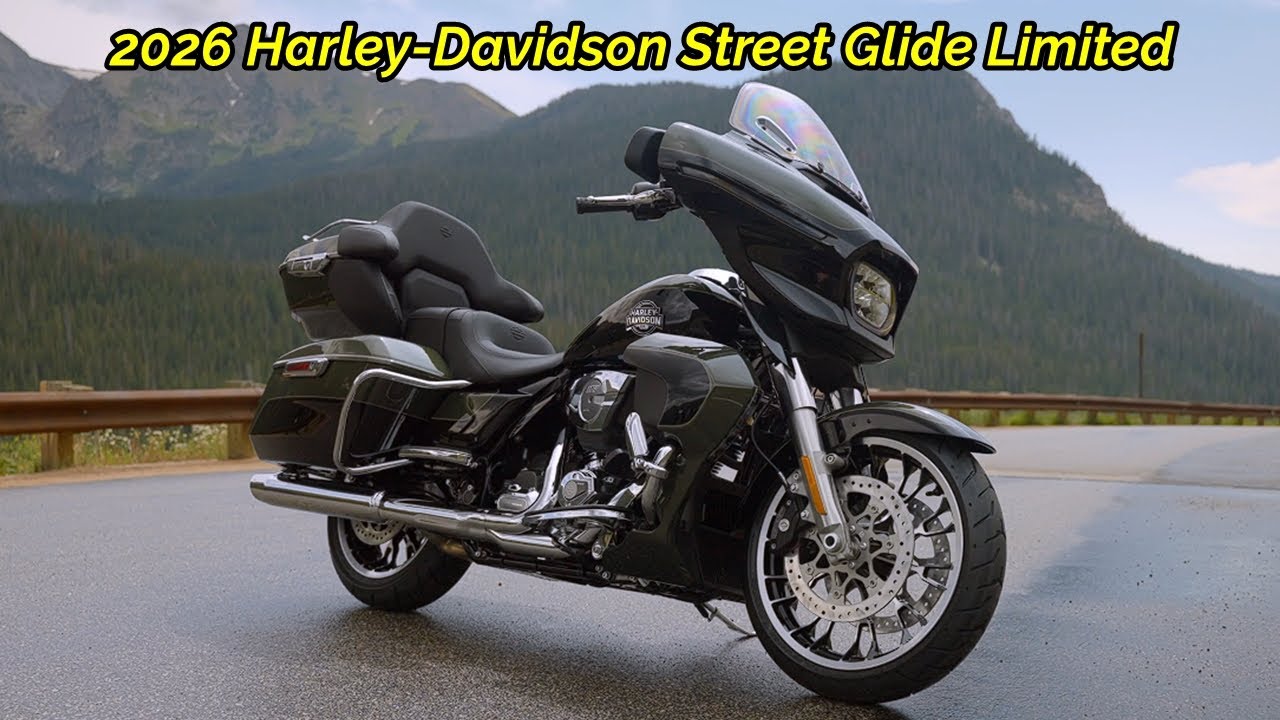 NEW 2026 Harley-Davidson Street Glide Limited - FIRST LOOK!