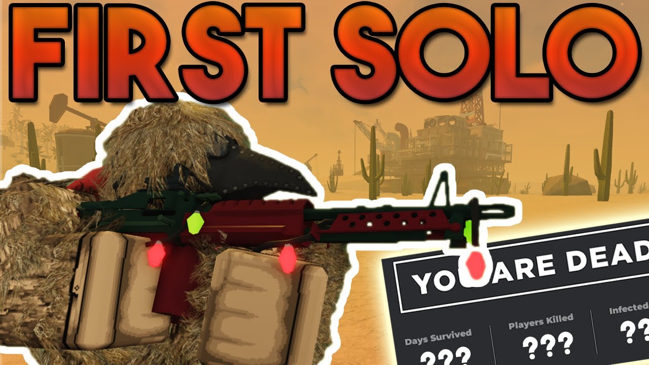 My First SOLO in Apocalypse Rising 2 (ROBLOX)
