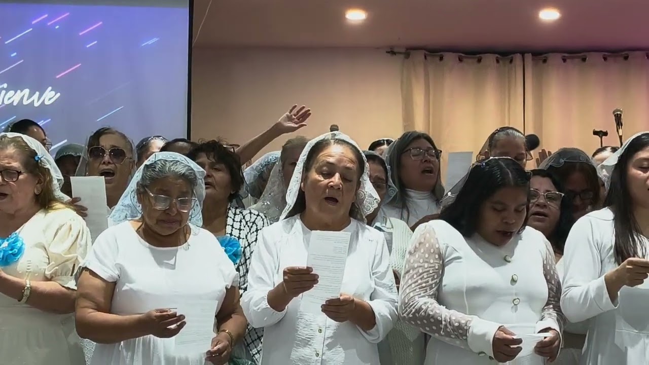 Himno Dorcas 1ra IAFCJ en Santa Catarina NL
