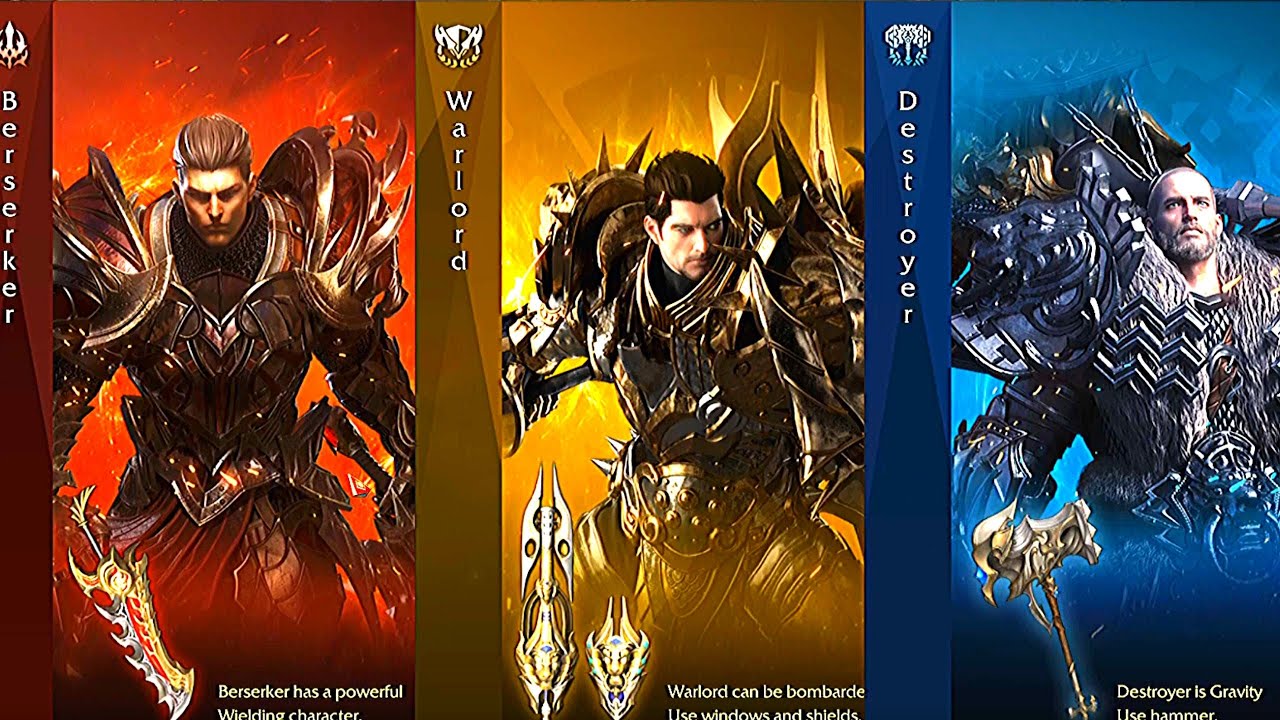 Lost Ark | Warrior classes skill showcase