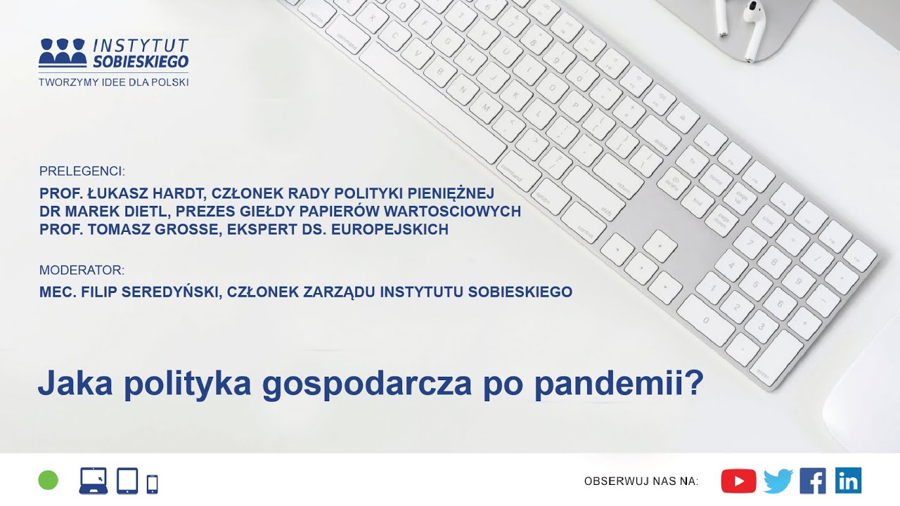 Debata Sobieski online - Jaka przyszłość po pandemii?