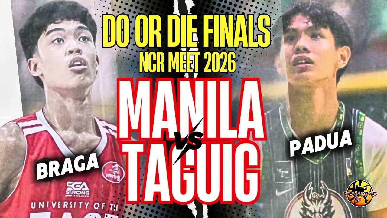 DO OR DIE FINALS.MANILA VS TAGUIG | NCR MEET 2026 GAME HIGHLIGHTS 