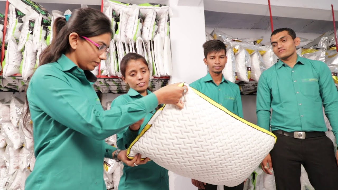 Wellgreen Pillow Manufacturing Unit @Surat | 95864 23280 | Wellgreen Pillow