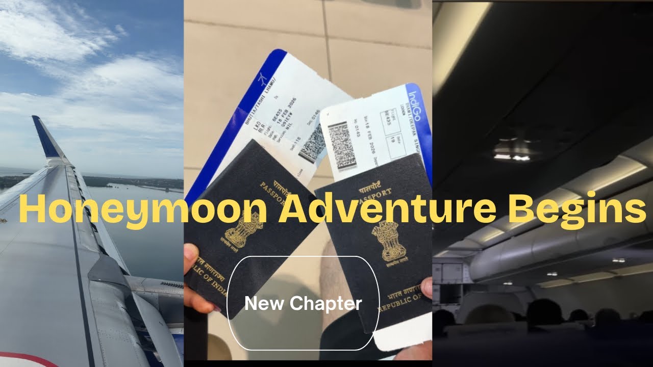 Guess Where We’re Heading for Our Honeymoon? 👀🌍