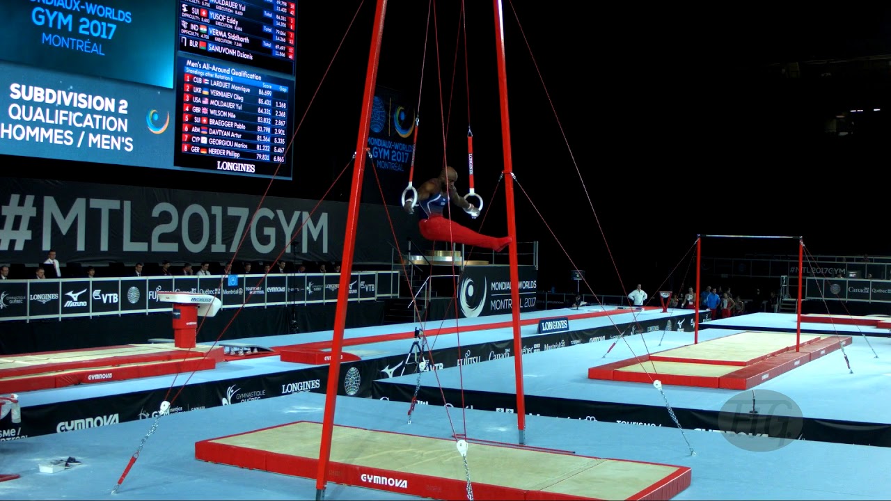WHITTENBURG Donnell (USA) - 2017 Artistic Worlds, Montréal (CAN) - Qualifications Rings