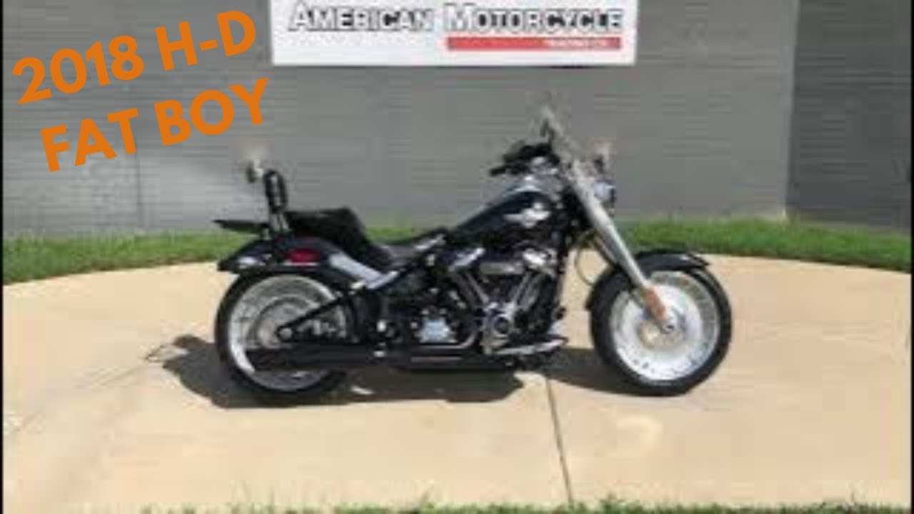 028309 2018 HARLEY-DAVIDSON FAT BOY 128 STAGE IV - FLFB