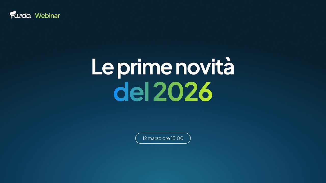 Fluida Webinar - Le prime novità del 2026!