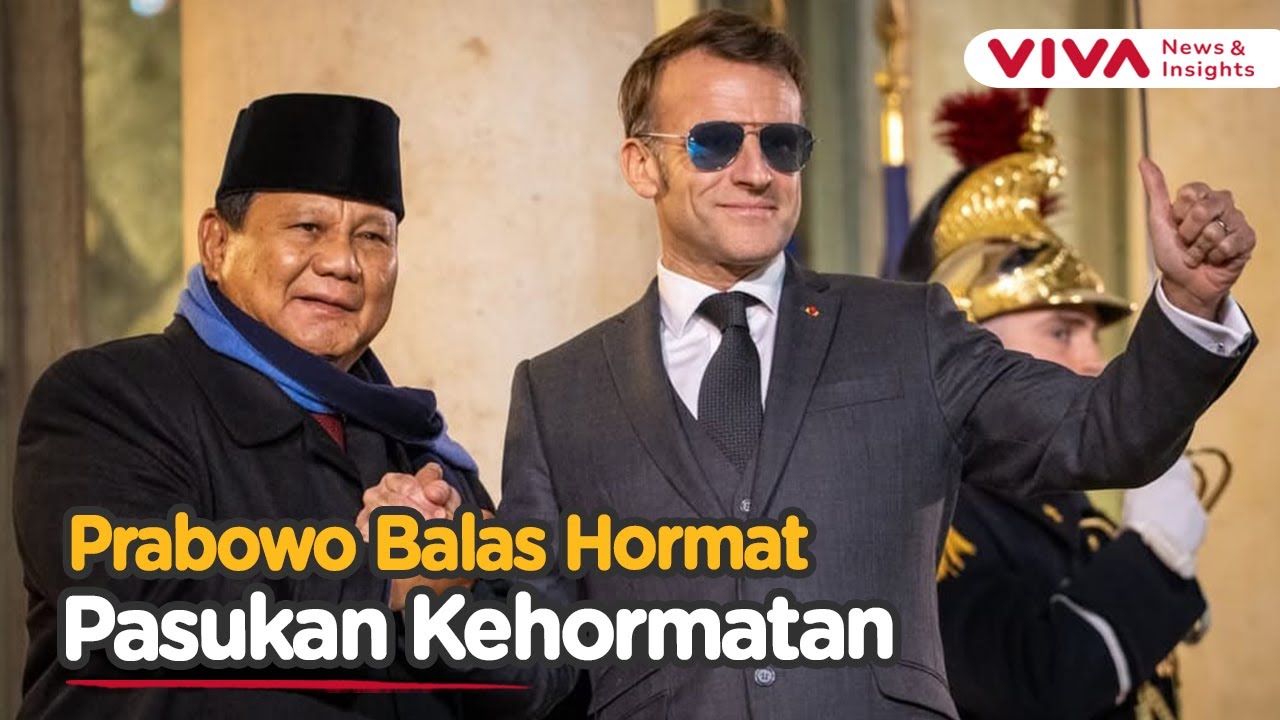 Gaya Prabowo Hadiri Jamuan di Istana Elysee, Matching dengan Macron