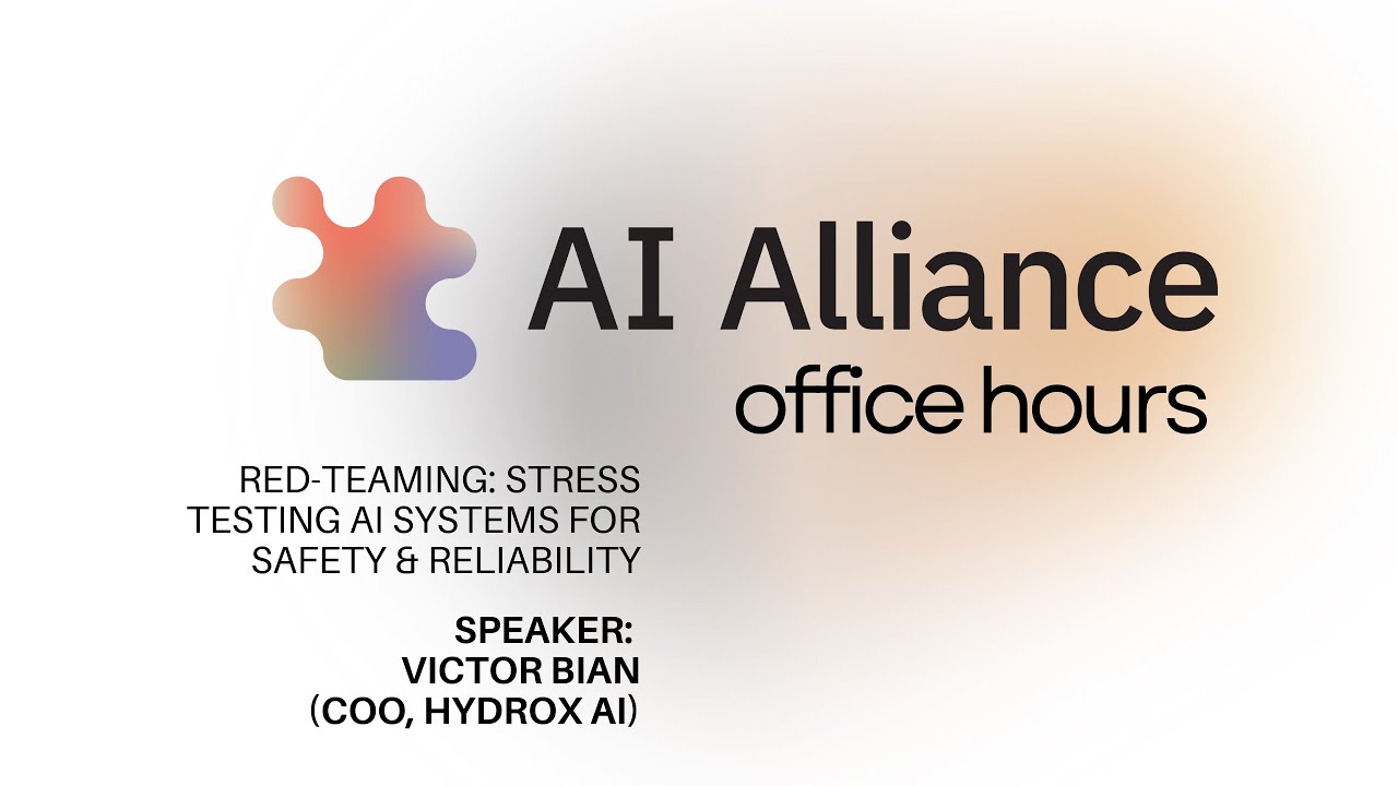 AI Alliance, тестирование систем искусственного интеллекта на устойчивость к внешним воздействиям...