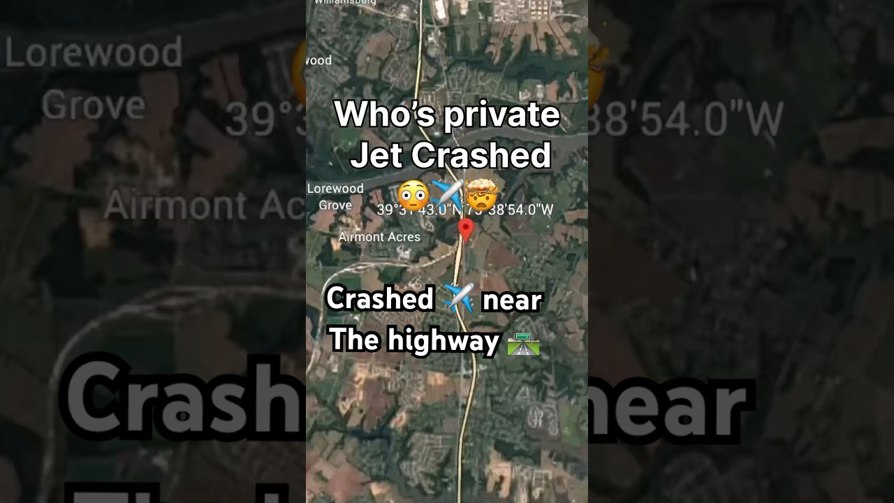 Private jet crashed 🧐 #privatejet #avition #googleearth #edits #planecrash