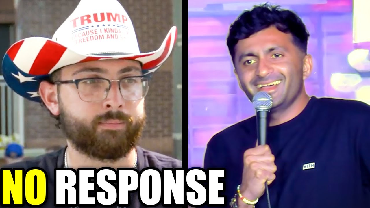 Comedian LAUGHS in MAGA Heckler's Face and Shuts Him DOWN