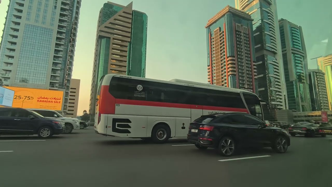 Dubai Drive 2026 | Sheikh Zayed Road Tour | Driving in Dubai City 4K