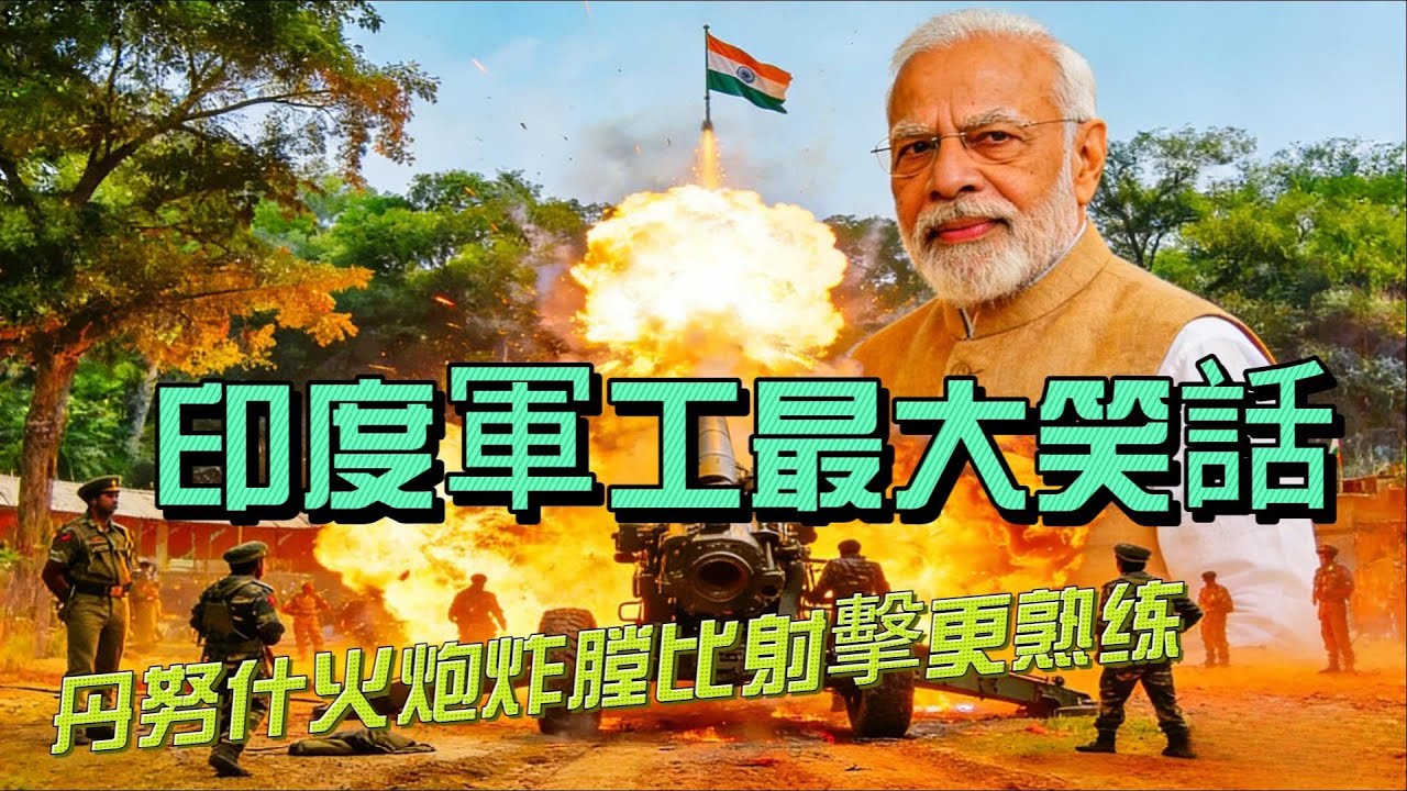 丹努什火炮炸膛比射擊更熟练 印度軍工最大笑話