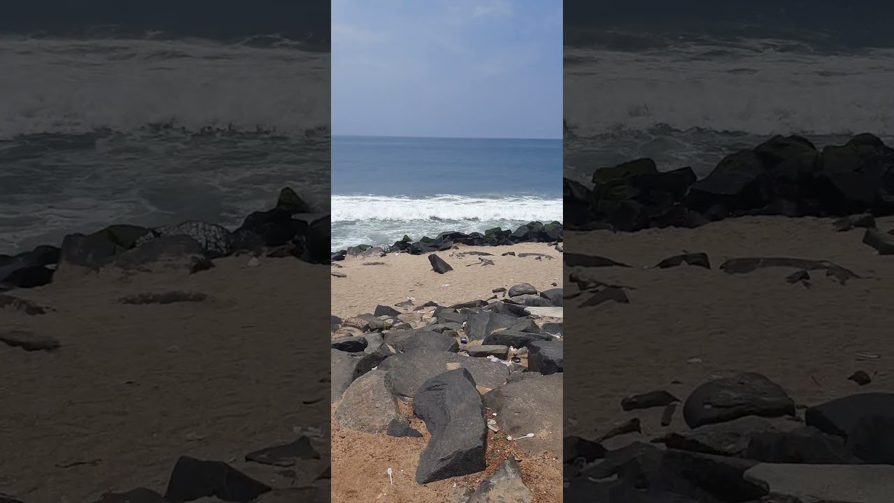Let the Sea #Heal You | Serene Beach Walk in Pondicherry. #alignyourkarma